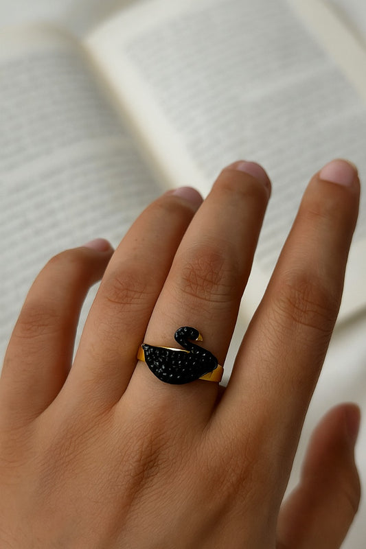 Swan ring