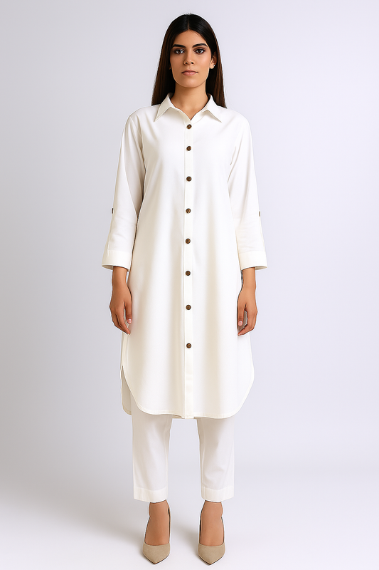WHITE WHISPER Co-Ord