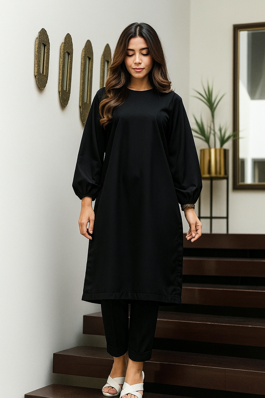 EASE UP BLACK (CO ORD)