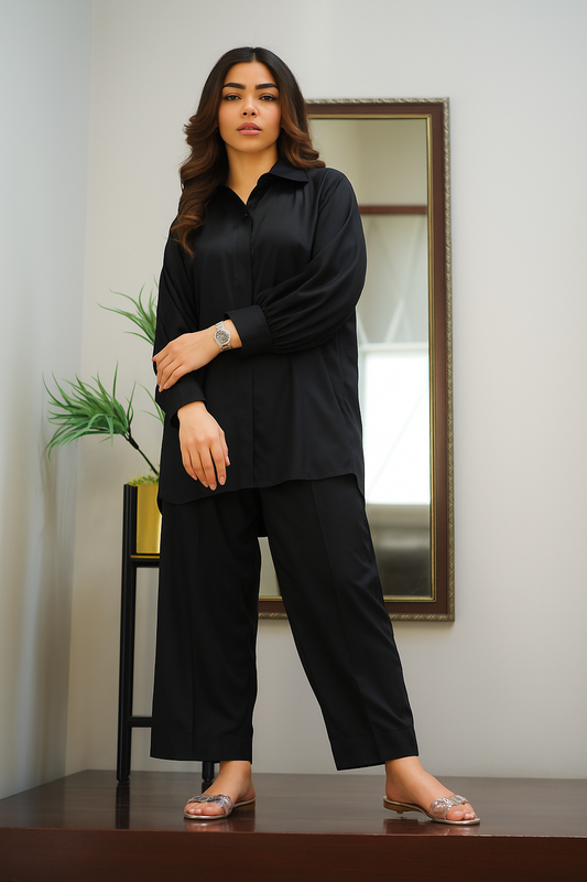 THE DUO DROP BLACK (Co-Ord)