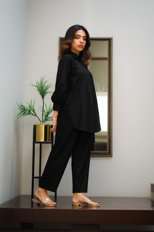THE DUO DROP BLACK (Co-Ord)