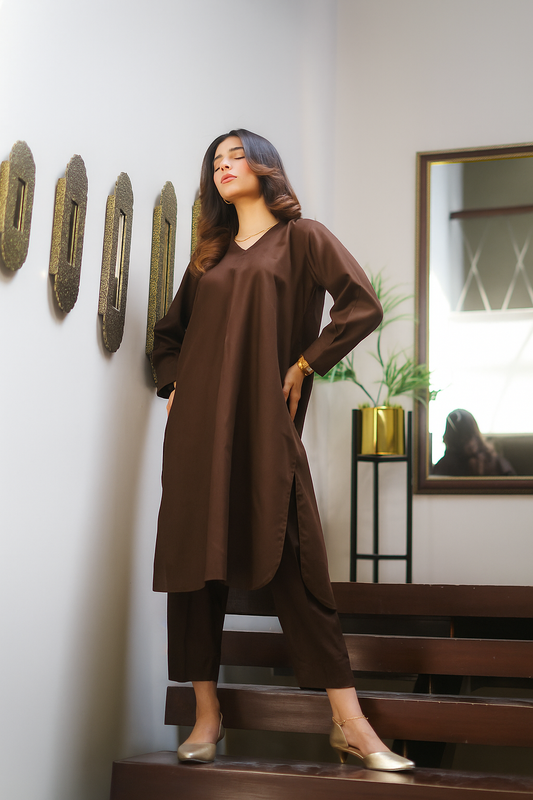 THE BLEND BROWN (Co-Ord)