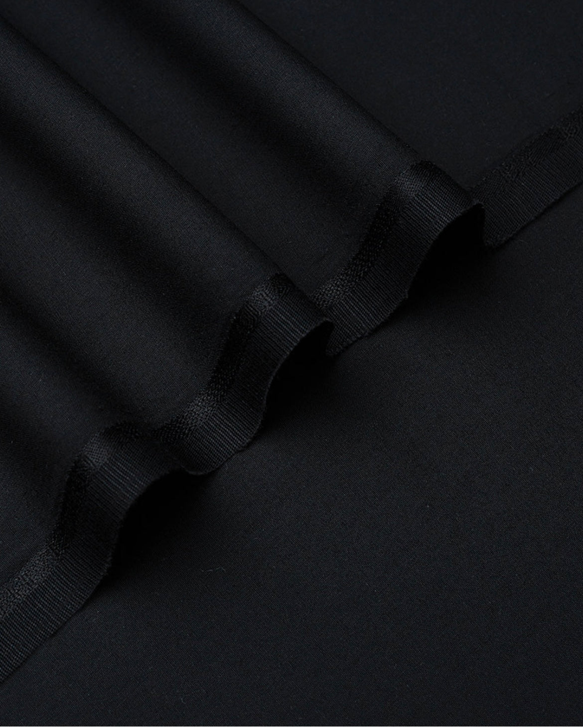 Black Blended Kameez Shalwar-Unstitched